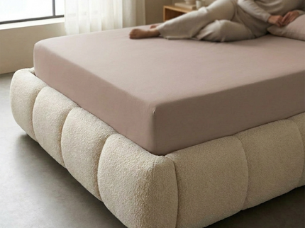 Hoeslaken - Jersey Stretch - Taupe