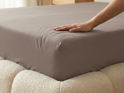Hoeslaken - Katoen Jersey Stretch - Taupe