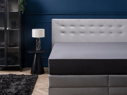 Signature Hoeslaken - Jersey - Luxe Boxspring - Donker grijs