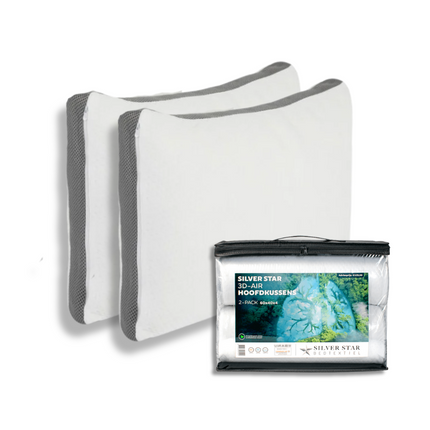 Silver Star Hoofdkussen 3D Air - Set van 2