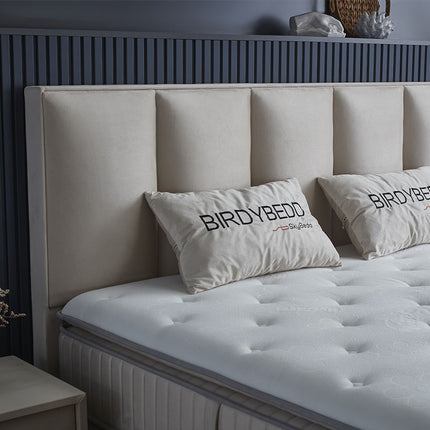 Boxspring met opbergruimte Birdybedd - Beige