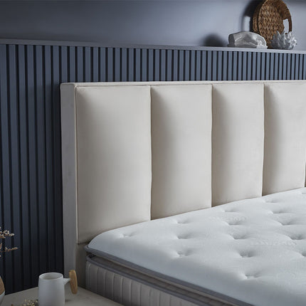 Boxspring met opbergruimte Birdybedd - Beige