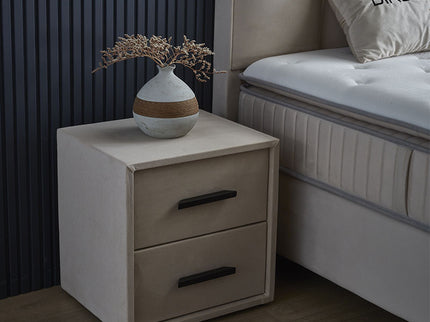 Boxspring met opbergruimte Birdybedd - Beige