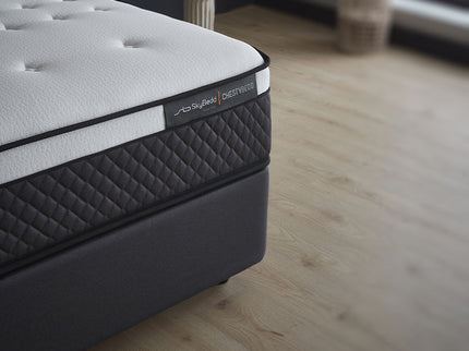 SKYBEDD Boxspring met opbergruimte Chestybedd