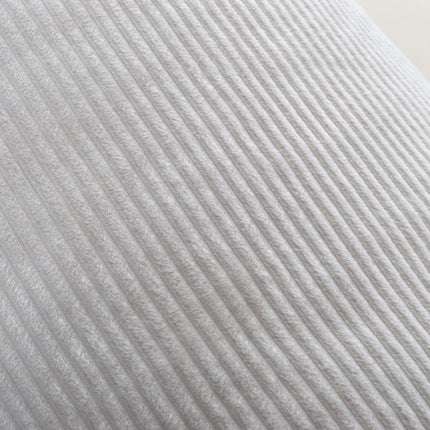 Close-up van de geribbelde corduroystof van de Slaapbank Fluffy