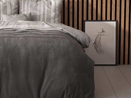 Sleeptime Dekbedovertrek Moon Lights - Grijs - 140 x 200/220 cm