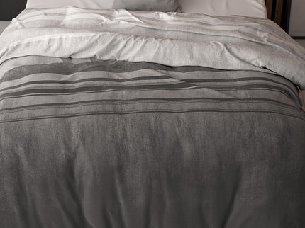 Sleeptime Dekbedovertrek Moon Lights - Grijs - 140 x 200/220 cm