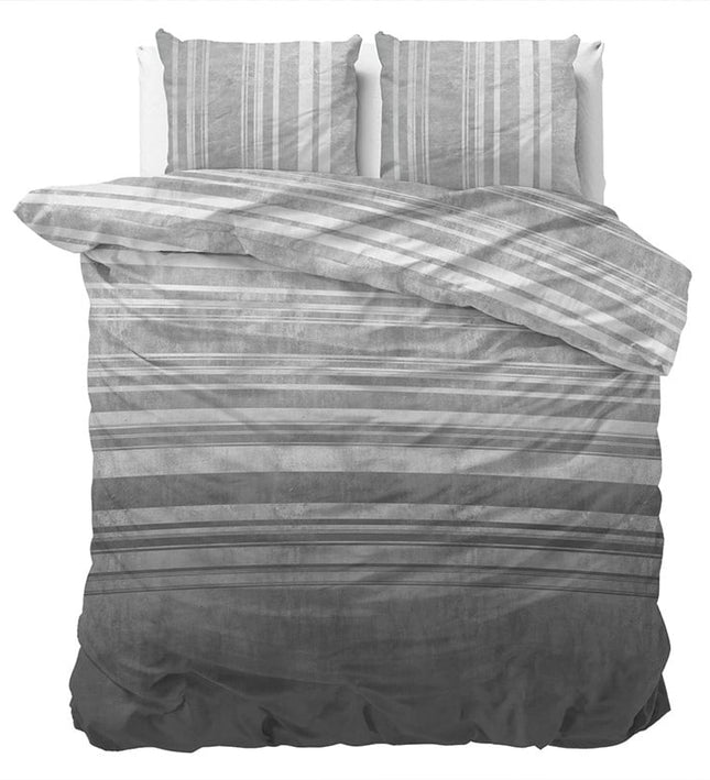 Sleeptime Dekbedovertrek Moon Lights - Grijs - 140 x 200/220 cm