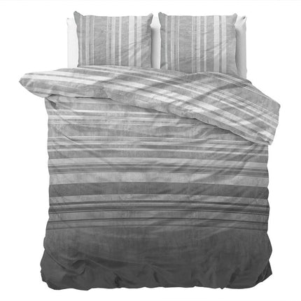 Sleeptime Dekbedovertrek Moon Lights - Grijs - 140 x 200/220 cm