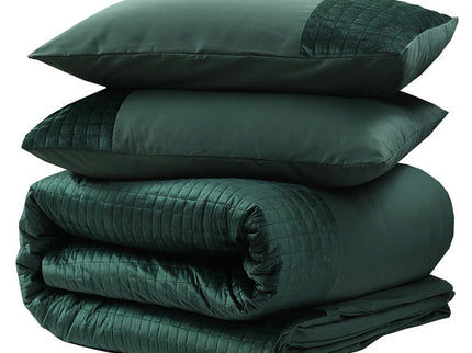 Sleeptime Dekbedovertrek Velvet Band - Groen