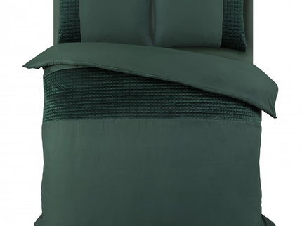 Sleeptime Dekbedovertrek Velvet Band - Groen
