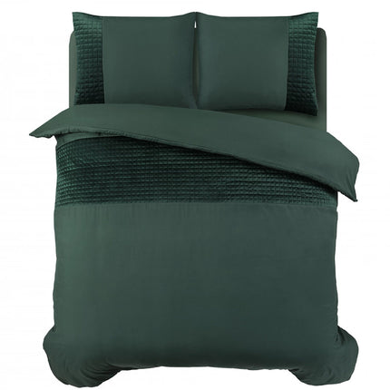Sleeptime Dekbedovertrek Velvet Band - Groen