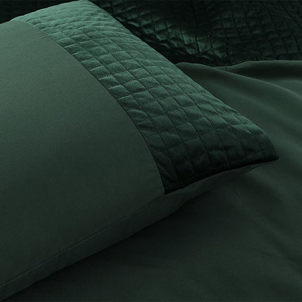 Sleeptime Dekbedovertrek Velvet Band - Groen
