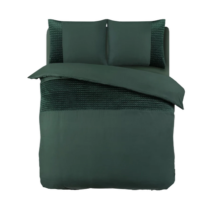 Sleeptime Dekbedovertrek Velvet Band - Groen