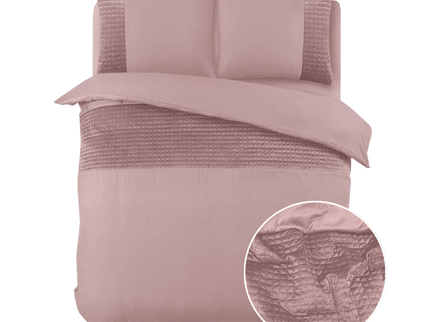 Sleeptime Dekbedovertrek Velvet Band - Roze