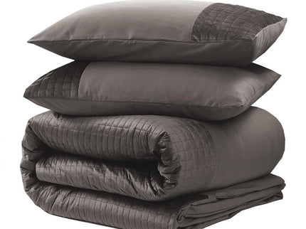 Sleeptime Dekbedovertrek Velvet Band - Taupe