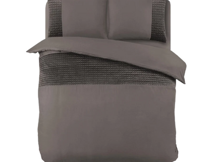 Sleeptime Dekbedovertrek Velvet Band - Taupe