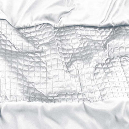 Sleeptime Dekbedovertrek Velvet Band - Wit