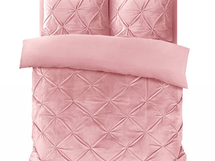 Sleeptime Dekbedovertrek Velvet Pintuck - Roze