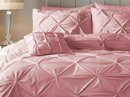 Sleeptime Dekbedovertrek Velvet Pintuck - Roze