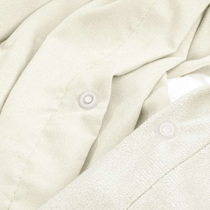 Sleeptime Dekbedovertrek Velvet Uni - Creme