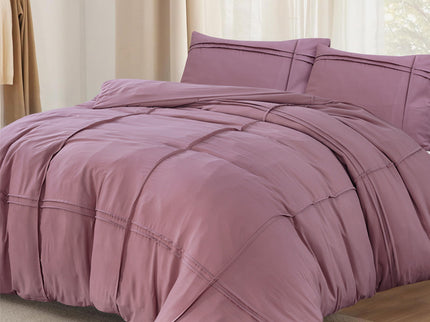 Sleeptime Dekbedovertrek Washed Tufted - Oud Roze