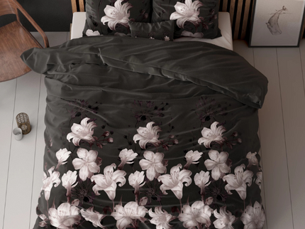 Sleeptime Elegance Dekbedovertrek Dark Flower