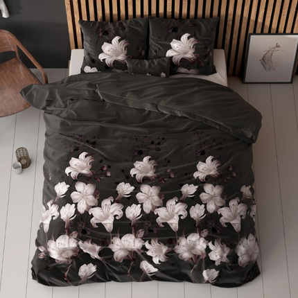 Sleeptime Elegance Dekbedovertrek Dark Flower