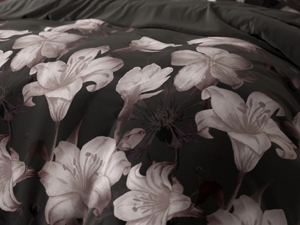 Sleeptime Elegance Dekbedovertrek Dark Flower