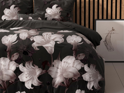 Sleeptime Elegance Dekbedovertrek Dark Flower