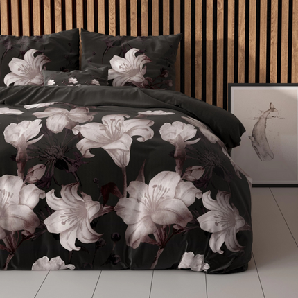Sleeptime Elegance Dekbedovertrek Dark Flower