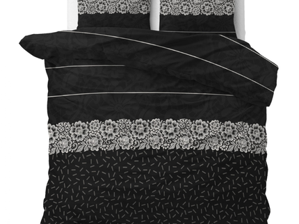 Sleeptime Elegance Dekbedovertrek Dervio - Antraciet