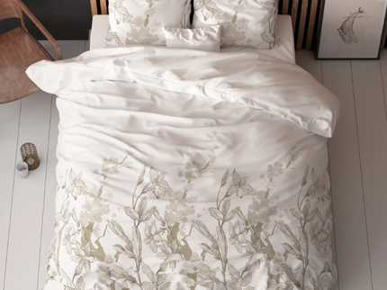 Sleeptime Elegance Dekbedovertrek Flynn - Wit