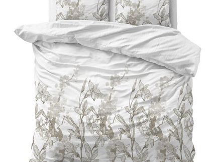 Sleeptime Elegance Dekbedovertrek Flynn - Wit
