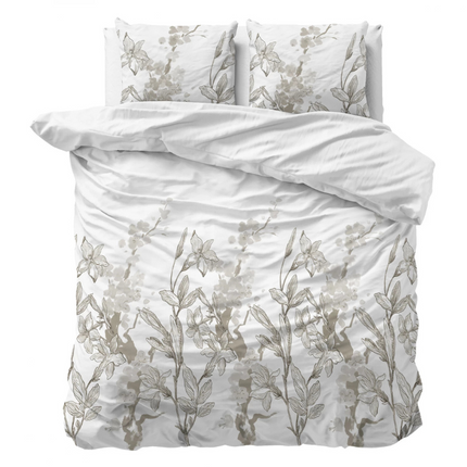 Sleeptime Elegance Dekbedovertrek Flynn - Wit