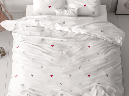 Sleeptime Elegance Dekbedovertrek Heartless - 140 x 200/220 cm