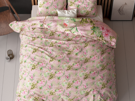 Sleeptime Elegance Dekbedovertrek Roses Soft - Roze