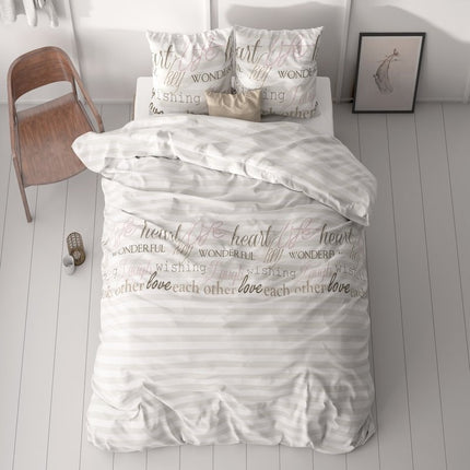 Sleeptime Elegance Dekbedovertrek Violet - 140 x 200/220 cm