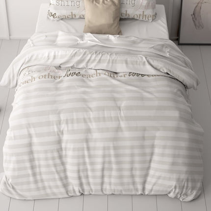 Sleeptime Elegance Dekbedovertrek Violet - 140 x 200/220 cm