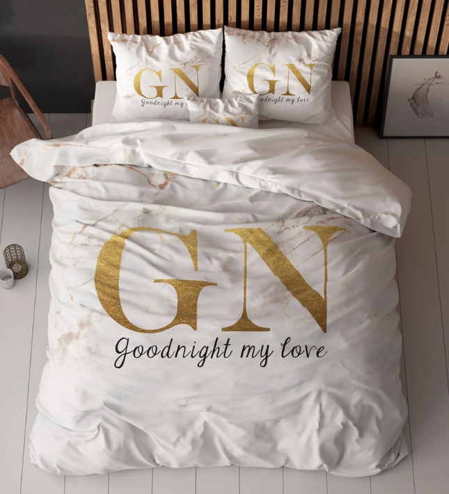 Sleeptime Essentials Dekbedovertrek Goodnight - Goud