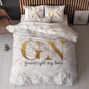 Sleeptime Essentials Dekbedovertrek Goodnight - Goud