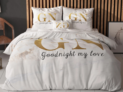 Sleeptime Essentials Dekbedovertrek Goodnight - Goud