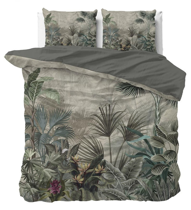 Sleeptime Essentials Dekbedovertrek Macy - Groen