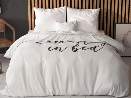 Sleeptime Essentials Dekbedovertrek  Namastay - Wit