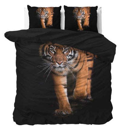 Sleeptime Essentials Dekbedovertrek  Tiger Icon
