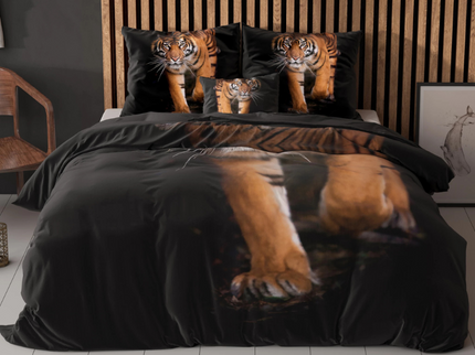 Sleeptime Essentials Dekbedovertrek  Tiger Icon