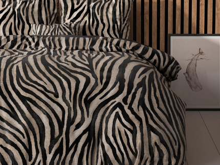 Sleeptime Essentials Dekbedovertrek  Zebra Icon