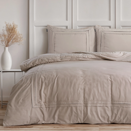 Sleeptime Fresh Dekbedovertek Tailored  - Taupe