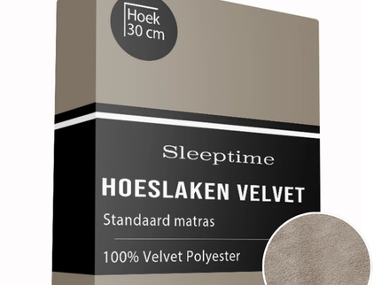 Sleeptime Hoeslaken - Velvet