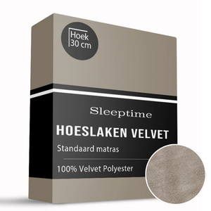 Sleeptime Hoeslaken - Velvet